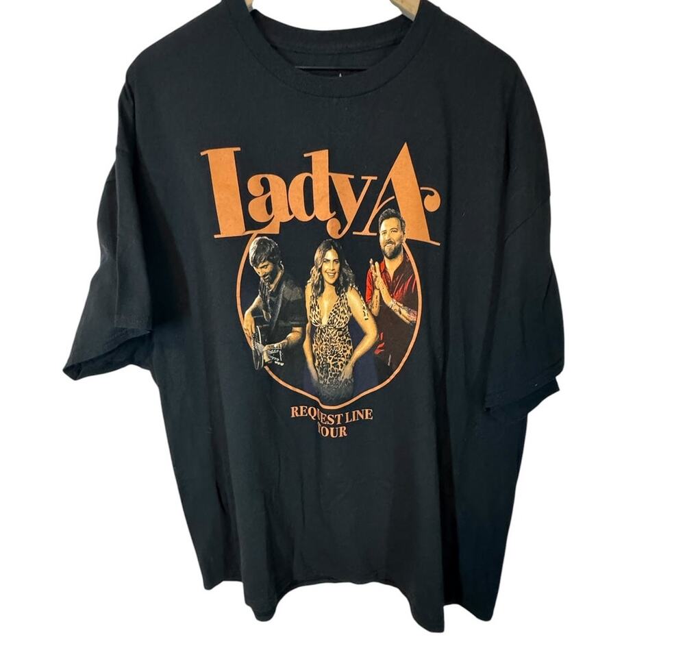 Lady Antebellum Request Line Tour Graphic T-Shirt 3XL Country Music Band Tee